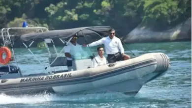 Embarcação da Marinha do Brasil foi empregada nas ações