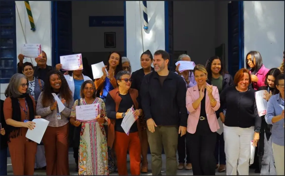 Prefeito Luiz Cláudio Ribeiro participou da posse