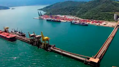 Terminal de Granéis Sólidos (Tecar), no Porto de Itaguaí, está no centro de análise de potenciais compradores dos ativos de infraestrutura da CSN.