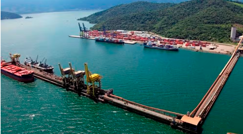 Terminal de Granéis Sólidos (Tecar), no Porto de Itaguaí, está no centro de análise de potenciais compradores dos ativos de infraestrutura da CSN.