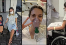 Clamor realizado em frente ao Hospital Unimed Costa Verde foi seguido pela alta hospitalar de Ana Beatriz Borges Ramos Duarte, anunciada pela família na manhã desta terça (28).