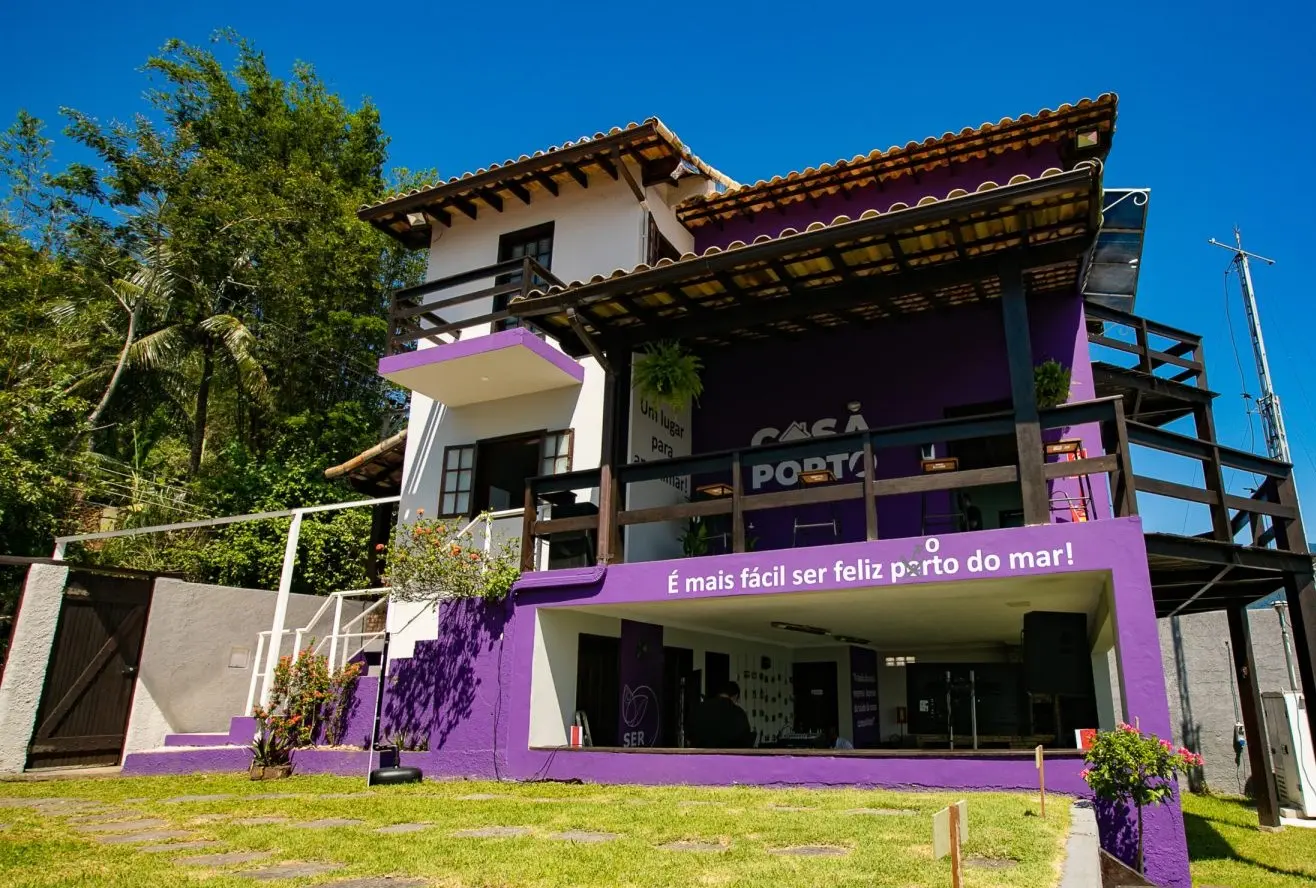 Foto da fachada da Casa Porto