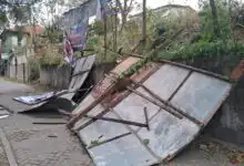 Ventos fortes e ventania causaram transtornos em diferentes bairros de Itaguaí, mobilizando equipes da Defesa Civil e deixando moradores em alerta.