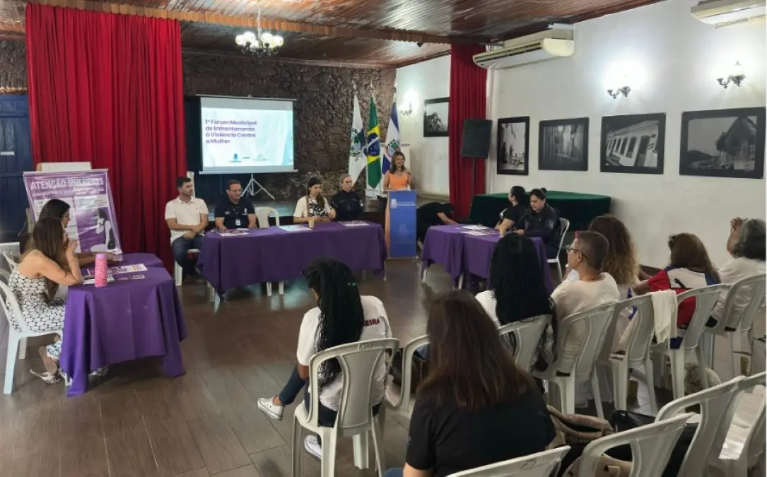 Registro do 1º Fórum, realizado no Centro Cultural Cary Cavalcanti, em 2025