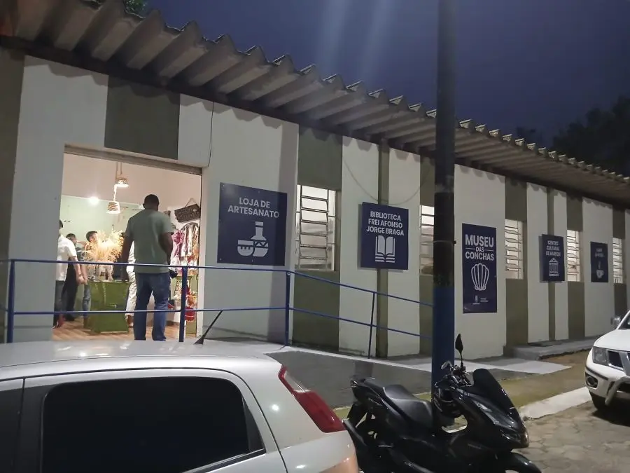 Fachada do Museu das Conchas em Muriqui
