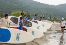 Aulas gratuitas de stand up paddle
