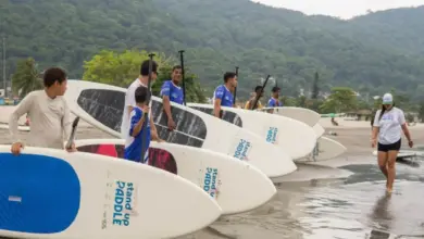 Aulas gratuitas de stand up paddle