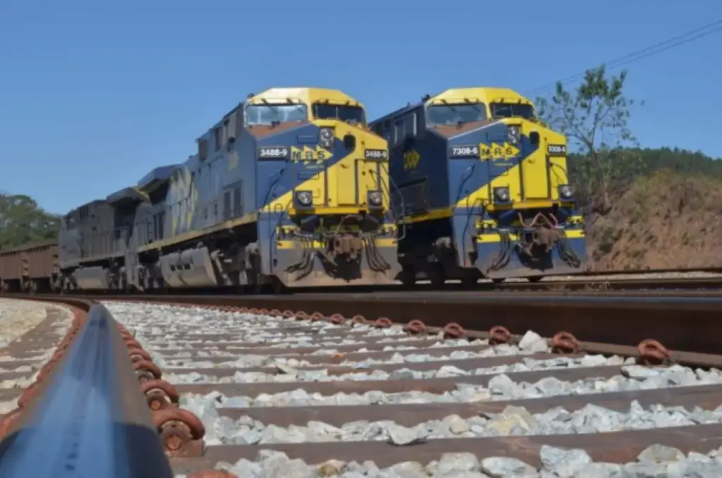 Locomotivas da MRS Logística