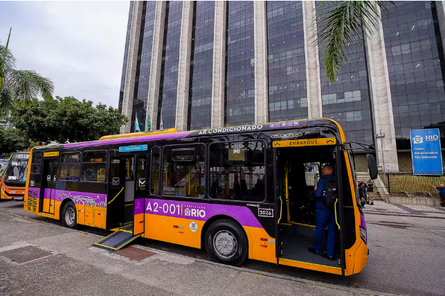 Novos ônibus (frota de 115) do Sistema RIO começam a circular em Santa Cruz nesta segunda-feira (24).