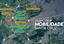 Plano de Mobilidade prevê novos viadutos, vias e outras intervenções para melhorar a circulação em Santa Cruz (FOTOS: REPRODUÇÃO).