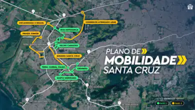 Plano de Mobilidade prevê novos viadutos, vias e outras intervenções para melhorar a circulação em Santa Cruz (FOTOS: REPRODUÇÃO).