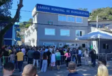 Fachada do prédio anexo da Câmara de Mangaratiba