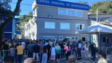 Fachada do prédio anexo da Câmara de Mangaratiba
