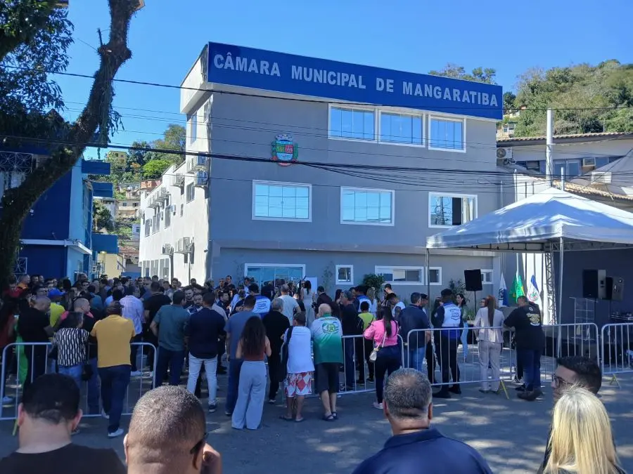 Fachada do prédio anexo da Câmara de Mangaratiba