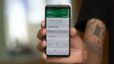 Aplicativo no celular