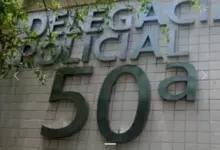 Fachada da delegacia de Itaguaí