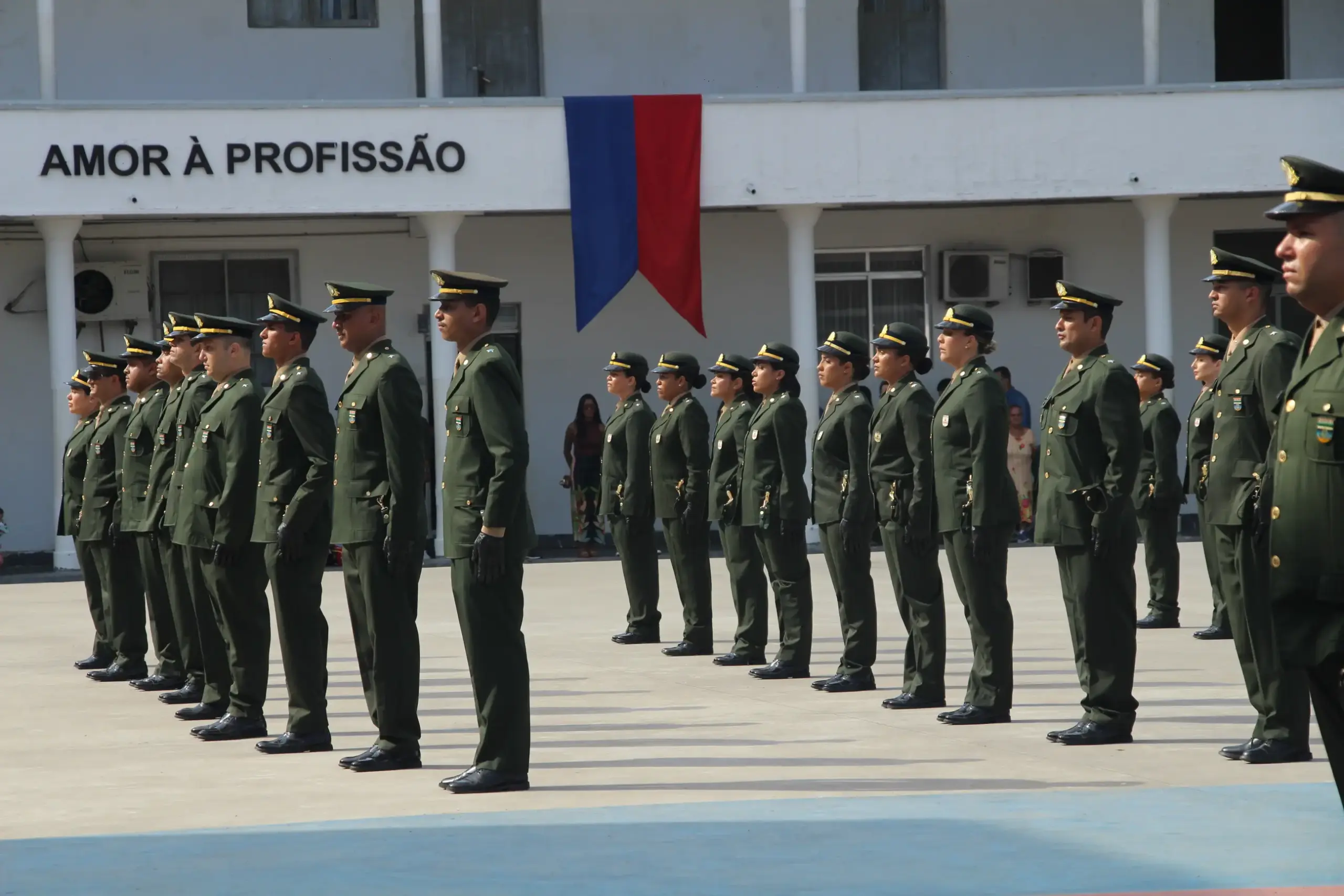 Militares em forma