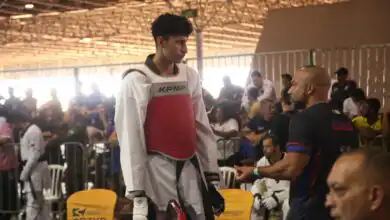 Atleta conquistou a medalha de prata no Super Campeonato Brasileiro de Taekwondo 2026, realizado em Brasília.
