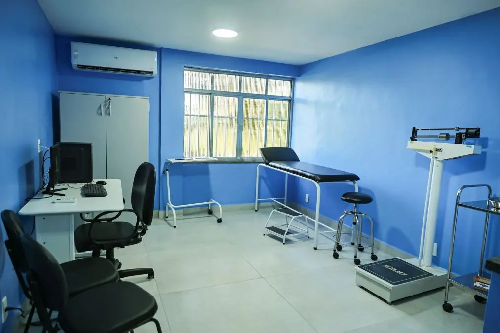 Sala de exame do hospital