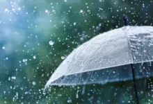 Pessoa com guarda-chuva