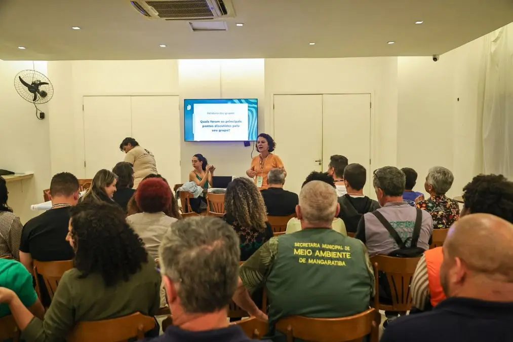 Representantes do poder público e de instituições parceiras participaram da primeira oficina presencial