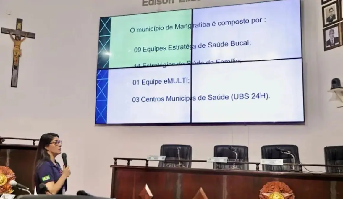 Representante da Secretaria de Saúde de Mangaratiba