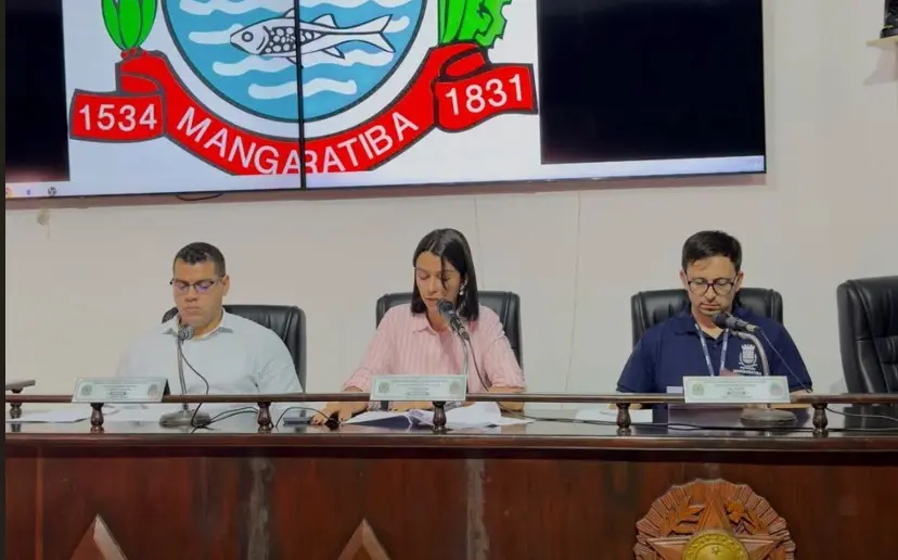 Audiência pública da Prefeitura de Mangaratiba na Câmara de Vereadores