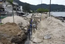 Obras de drenagem começaram na região da Boca da Barra