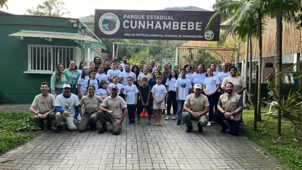 Participantes, equipe e apoiadores do Projeto Mosaico Mangaratiba