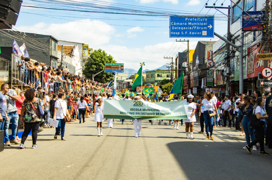 Prefeitura de Itaguaí anunciou o adiamento do Desfile Cívico previsto para 7 de Setembro devido às condições climáticas adversas.