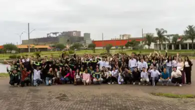Complexo industrial da Ternium em Santa Cruz, na Zona Oeste do Rio, onde serão realizadas as atividades do Programa de Estágio 2026. (Foto: Divulgação/Ternium)