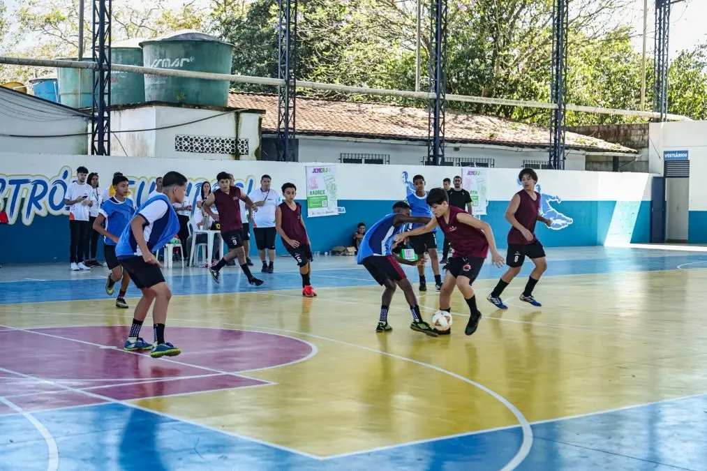 Estudantes de Mangaratiba participaram das disputas da etapa municipal do JEMERJ 2026