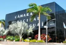 Fachada da Câmara Municipal de Itaguaí