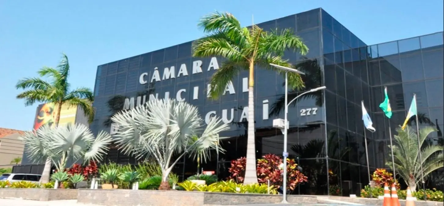 Fachada da Câmara Municipal de Itaguaí