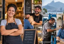 Empreendedores brasileiros atuam no comércio, serviços, indústria e negócios digitais, setores ligados aos pequenos negócios e ao Simples Nacional.