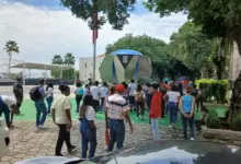 Alunos da Escola Levy Miranda, professores e moradores visitaram o Museu do Corpo de Fuzileiros Navais