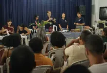 Sorteio realizado no Centro Cultural Cary Cavalcanti