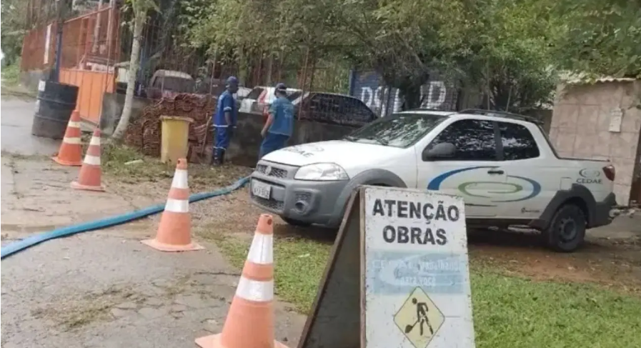 Obra de modernização da rede de abastecimento vai interromper temporariamente o fornecimento de água em localidades de Itacuruçá, em Mangaratiba.