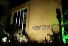 Fachada da 165ª DP, em Mangaratiba