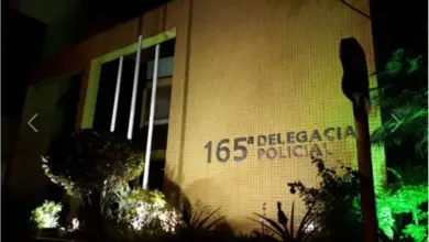 Fachada da 165ª DP, em Mangaratiba