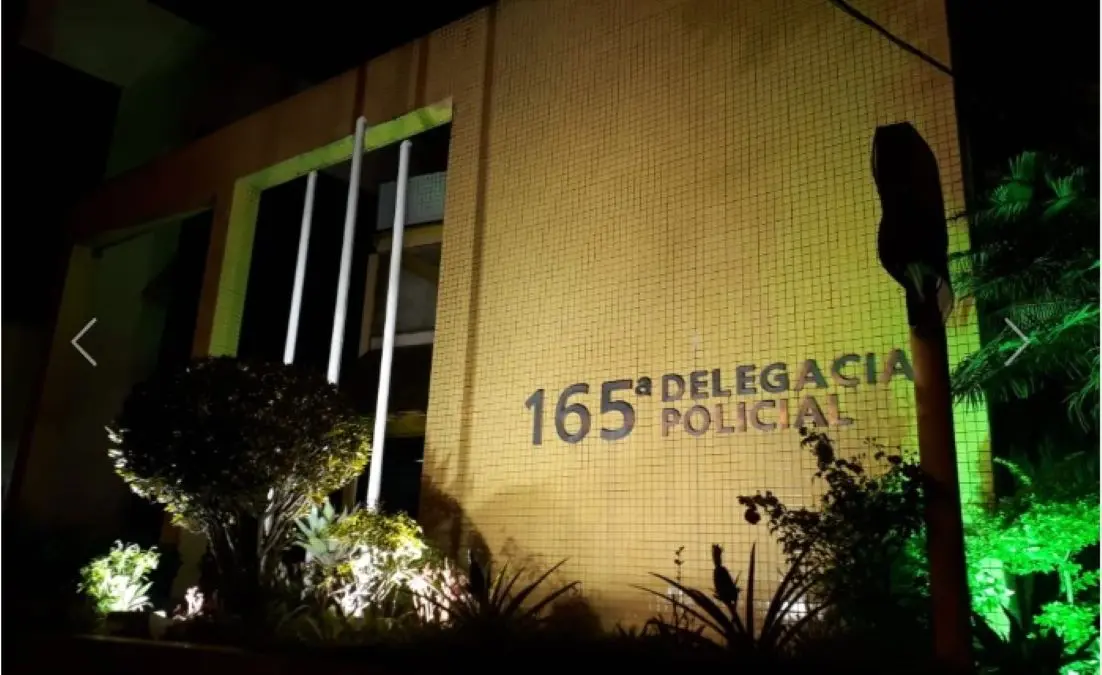 Fachada da 165ª DP, em Mangaratiba