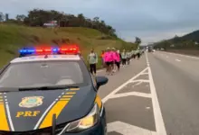 A PRF reforça a fiscalização nas rodovias federais durante a Operação Nossa Senhora Aparecida