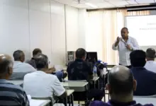 Motoristas participam de aula dos cursos gratuitos