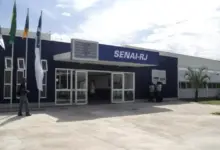 Fachada do Senai Itaguaí