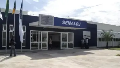 Fachada do Senai Itaguaí